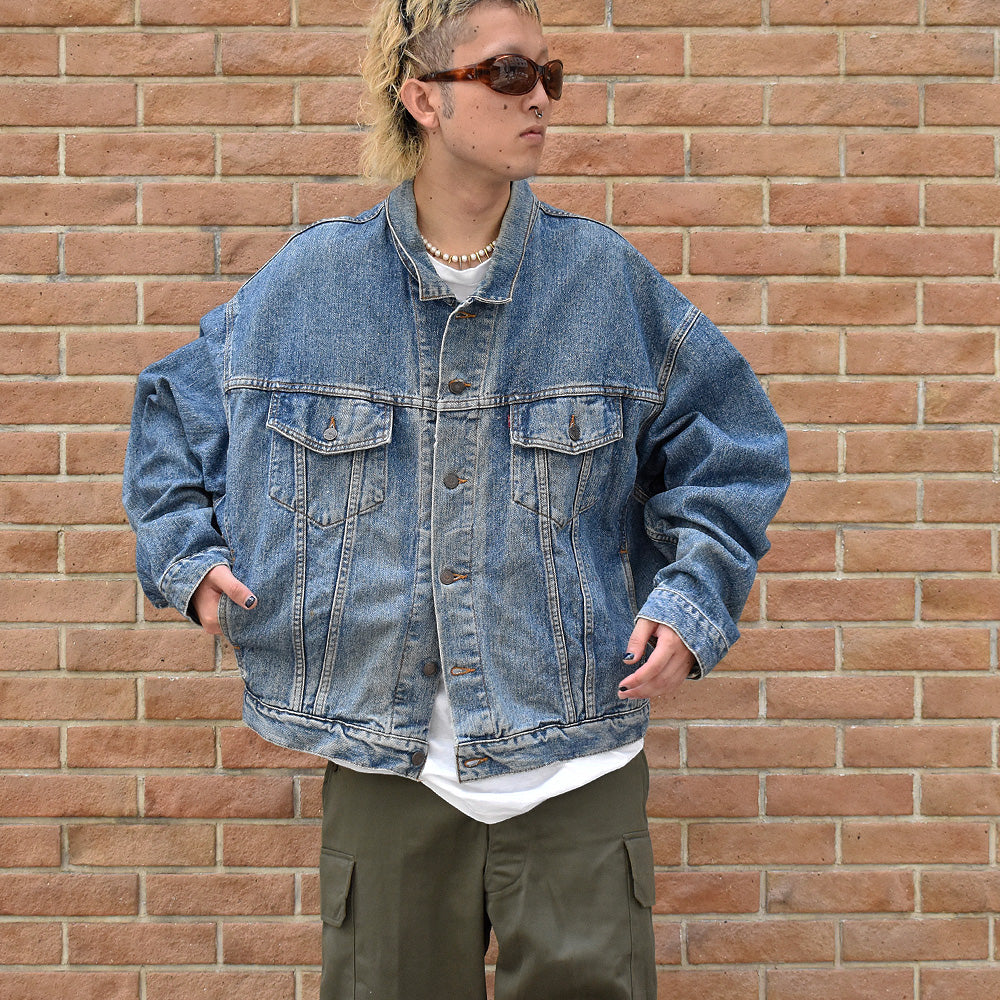 90's デカパッチ！ Levi's 70598-4891 デニムジャケット USA製 240821H