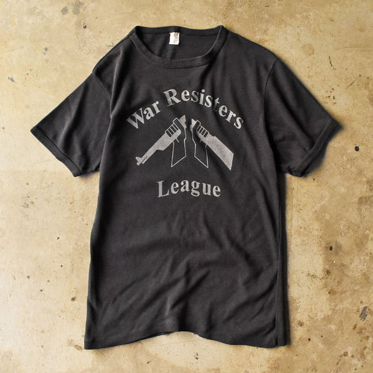 90’s “War Resisters League” メッセージ Tシャツ USA製 250912H