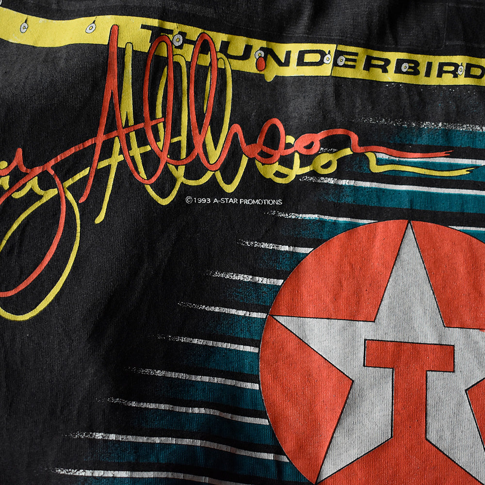 90's AOP！“Davey Allison” レーシング Tシャツ 250703H