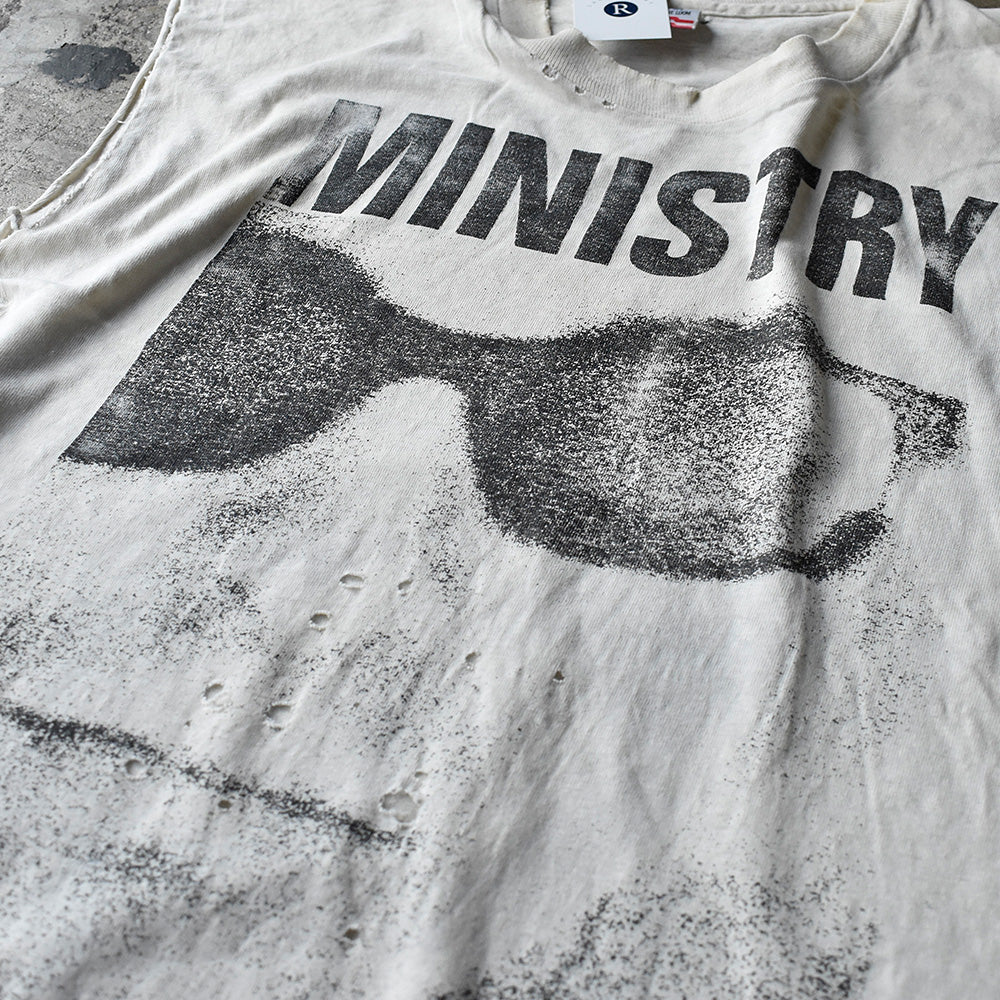 90's Ministry “All Day” カットオフTシャツ 240810H