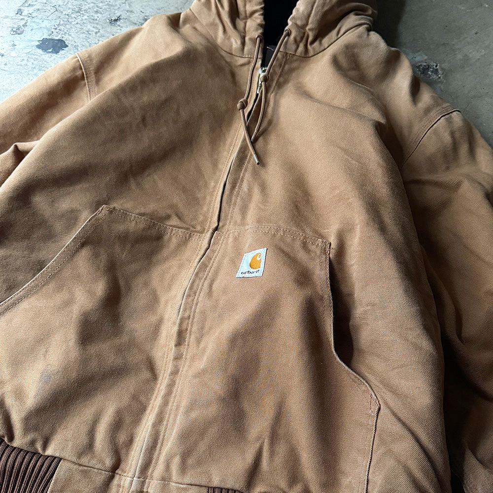 Y2K Carhartt アクティブパーカー キルティングライナー USA製 240223H
