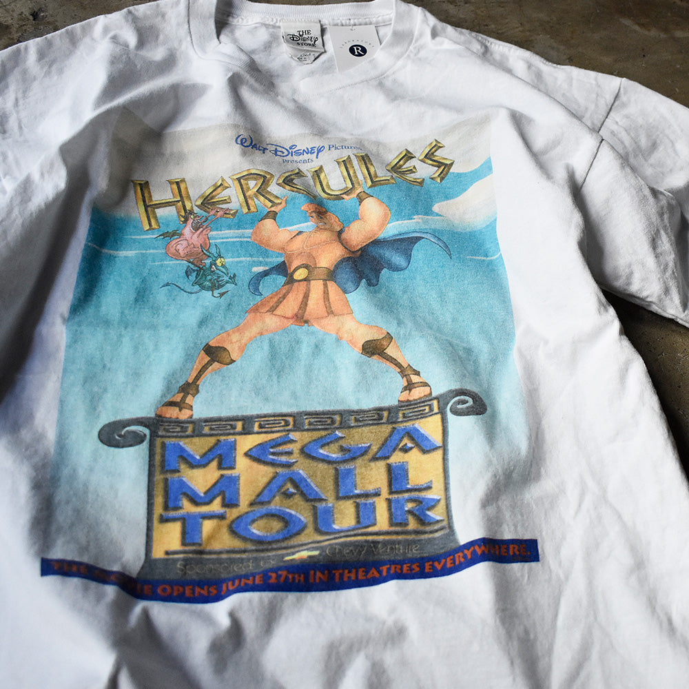 ディズニー ヘラクレス メガモール・ツアー Tシャツ 1997年 USA製 ヴィンテージ