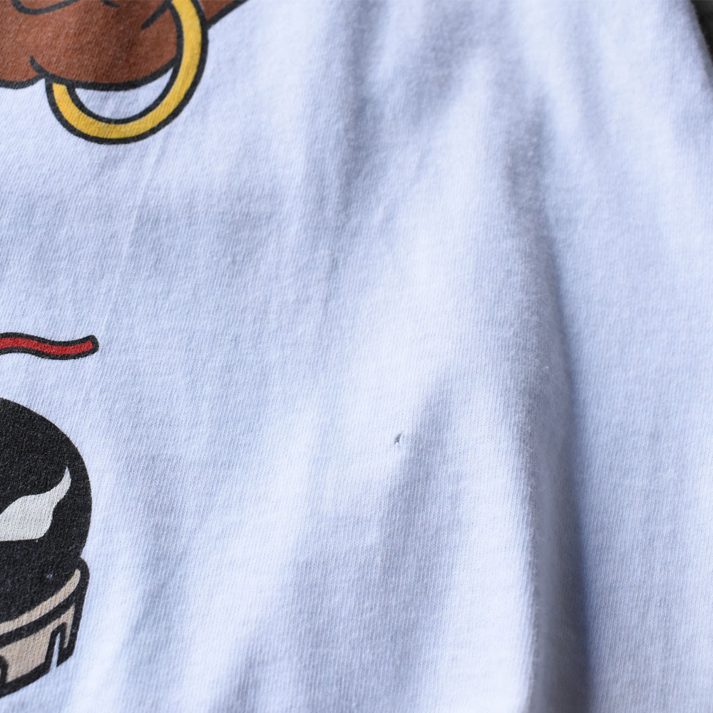 90’s Looney Tunes ”Tasmanian Devil” 両面プリント キャラクター Tシャツ 250616