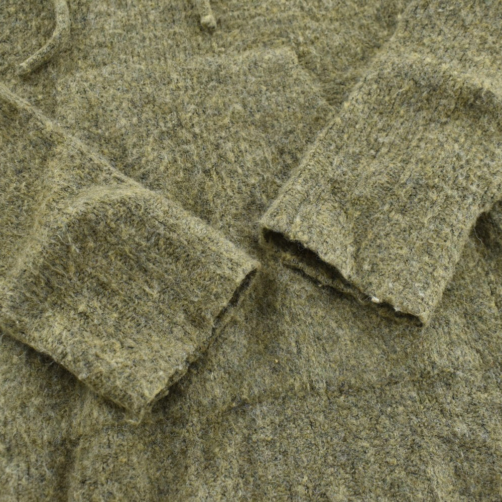 Y2K ユーロ製 バラクラバ ニットフーディ 260313H