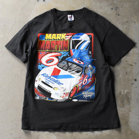 90's “Mark Martin ＃6” レーシング Tシャツ 240815