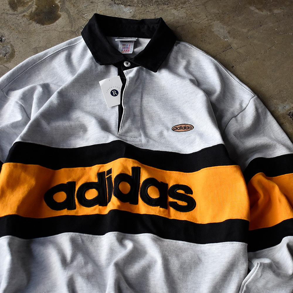 90's adidas コットンラガーシャツ 240328H