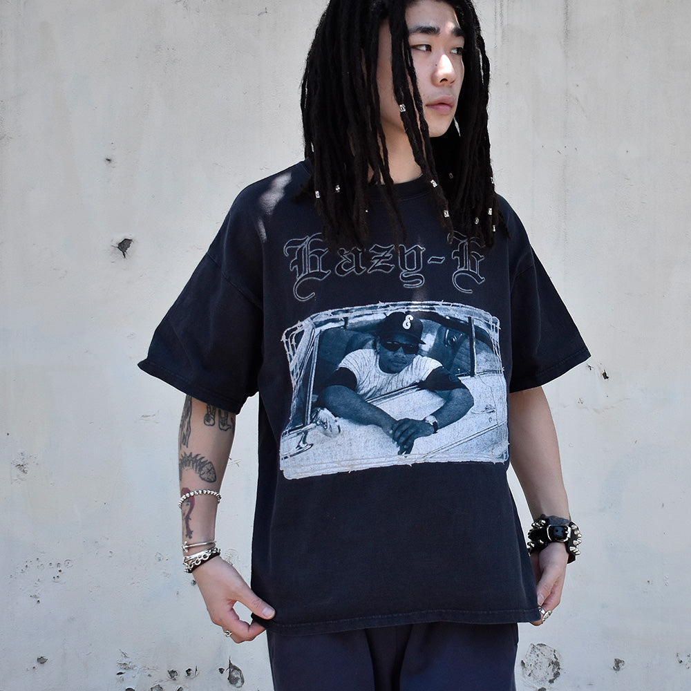 Y2K Eazy-E “Rollin' In My 64” Rap Tシャツ 240606H