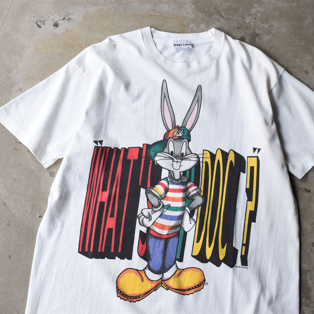 90’s Looney Tunes ”What's up, doc?” キャラクター Tシャツ 250513