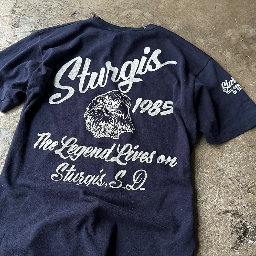 80's “STURGIS” Motorcycle Bike Tシャツ USA製 240831H