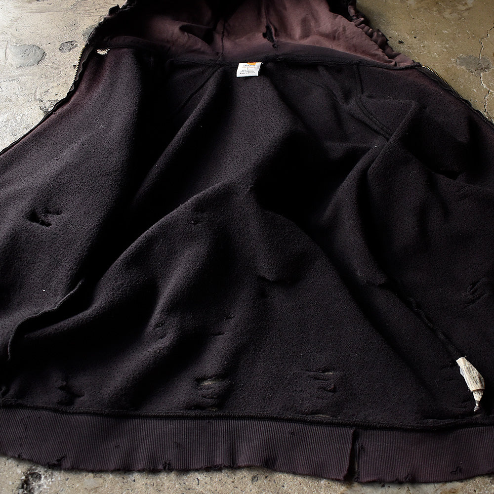 Carhartt ボロ！ フルジップパーカー 240229H