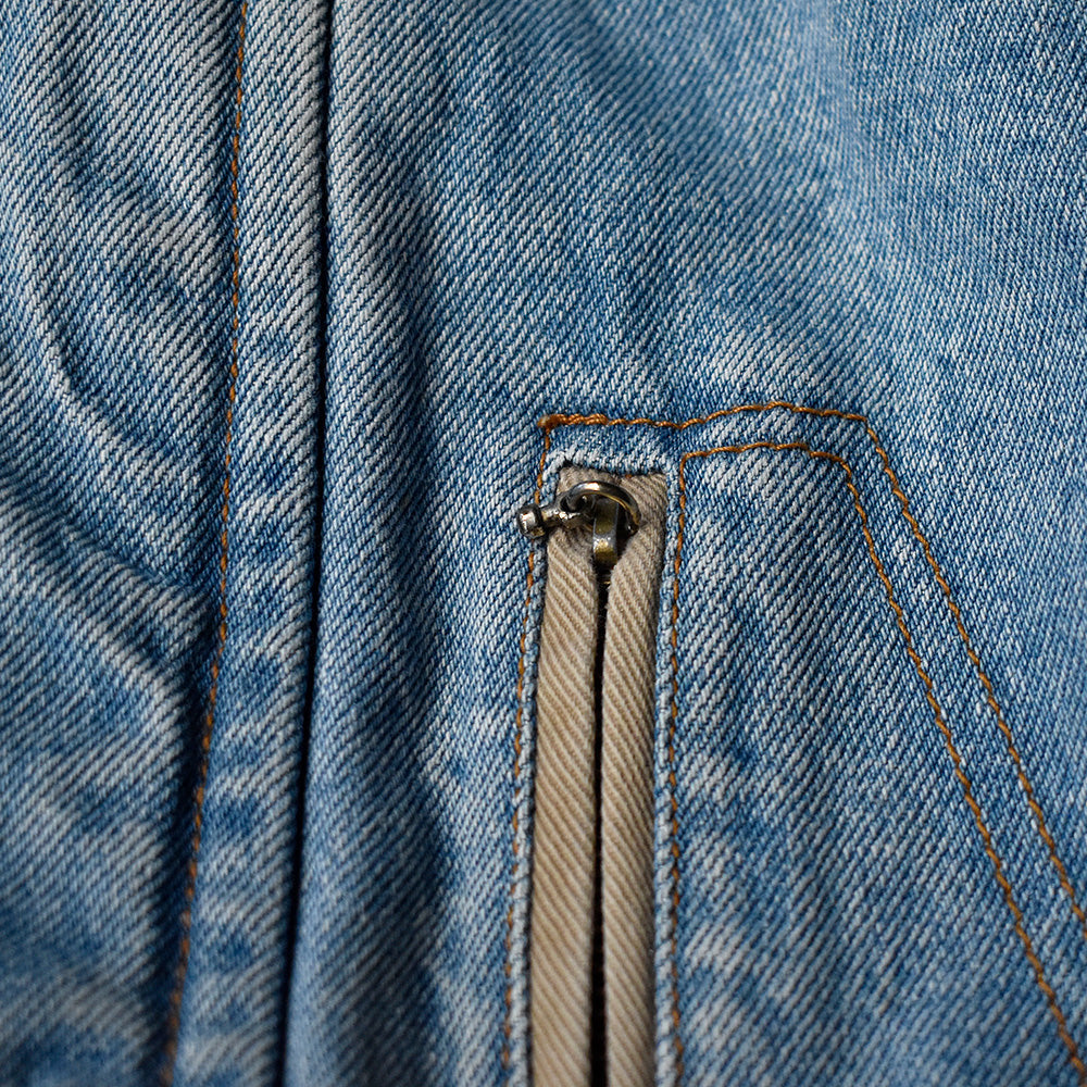 90's レア！ Levi's “Silver Tab” 75470-0591 チンストラップ付き デニムジャケット 240113H