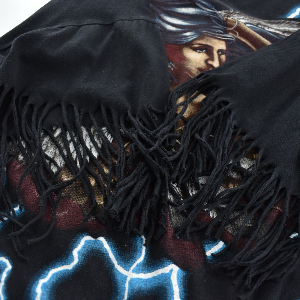 90's American Thunder インディアン フリンジTシャツ 260414H