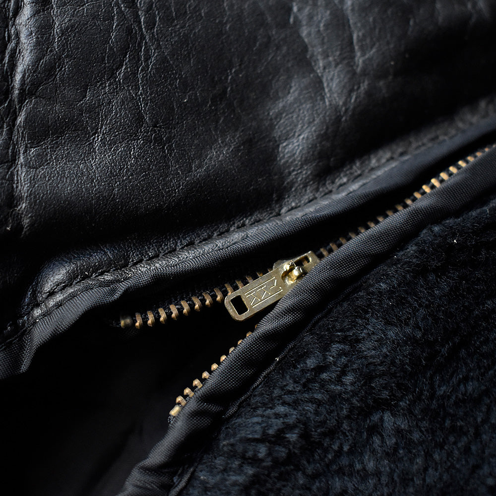 80's Leather Loft レザートレンチコート 231225H