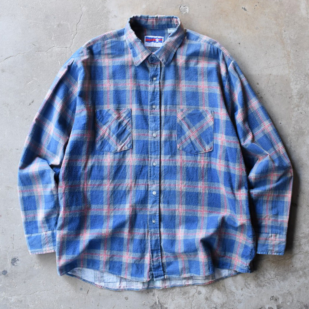 90’s American Edition ライトネルシャツ USA製 251128H