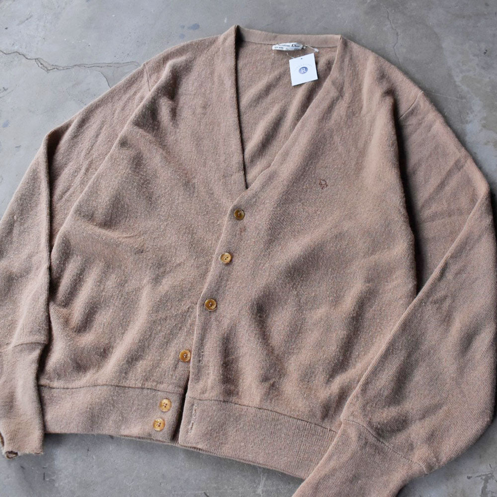 70’s Christian Dior アクリル カーディガン 251111H