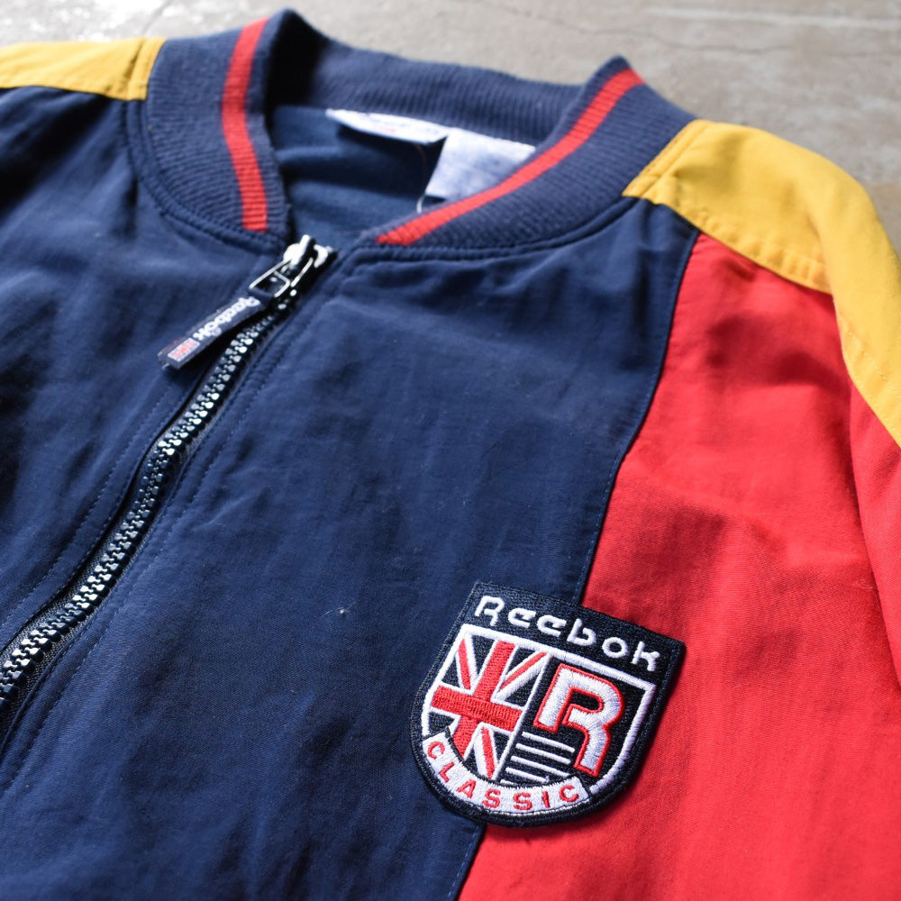90’s Reebok ナイロン トラックジャケット  クレイジーカラー 251107H