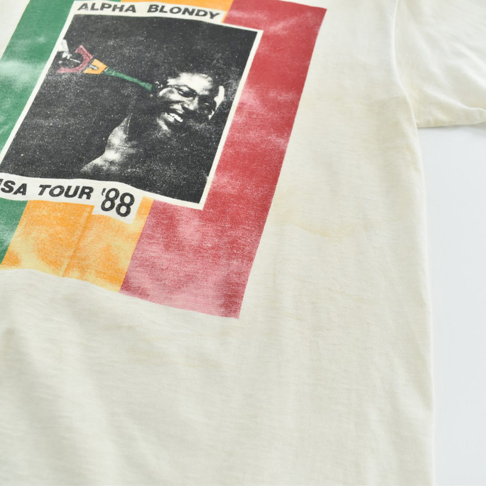 80’s ALPHA BLONDY “USA TOUR ’88” Tシャツ 260428H
