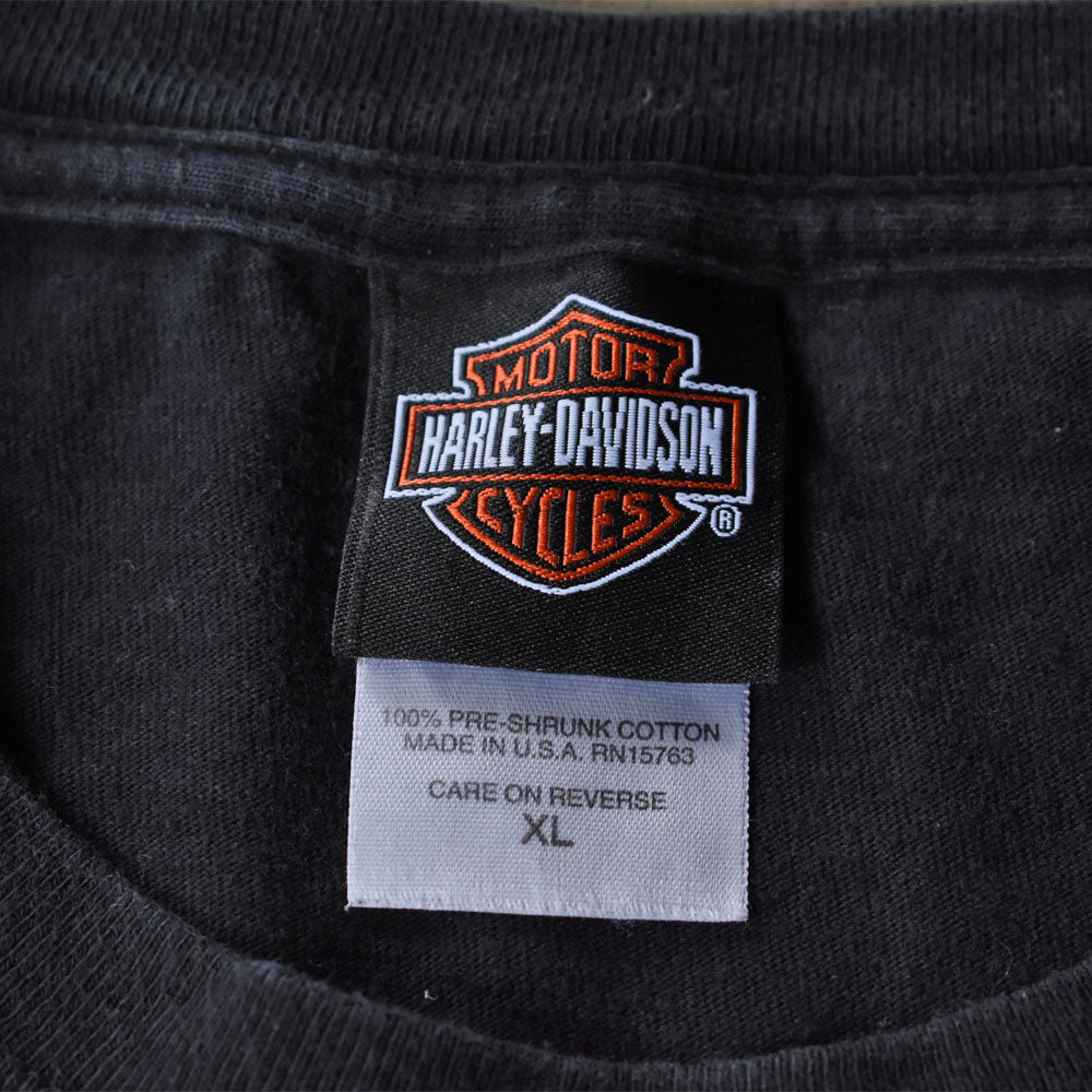 Y2K Harley-Davidson “HAWAII” 両面プリント Tシャツ USA製 240701