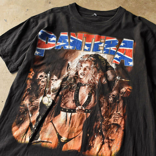 Y2K “PANTERA” 両面プリント ロック Tシャツ 250912H