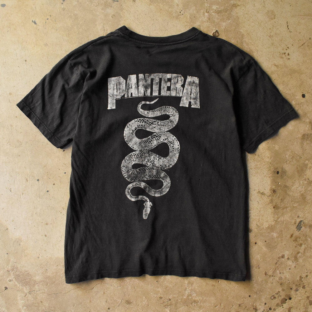 Y2K “PANTERA” 両面プリント ロック Tシャツ 250912H