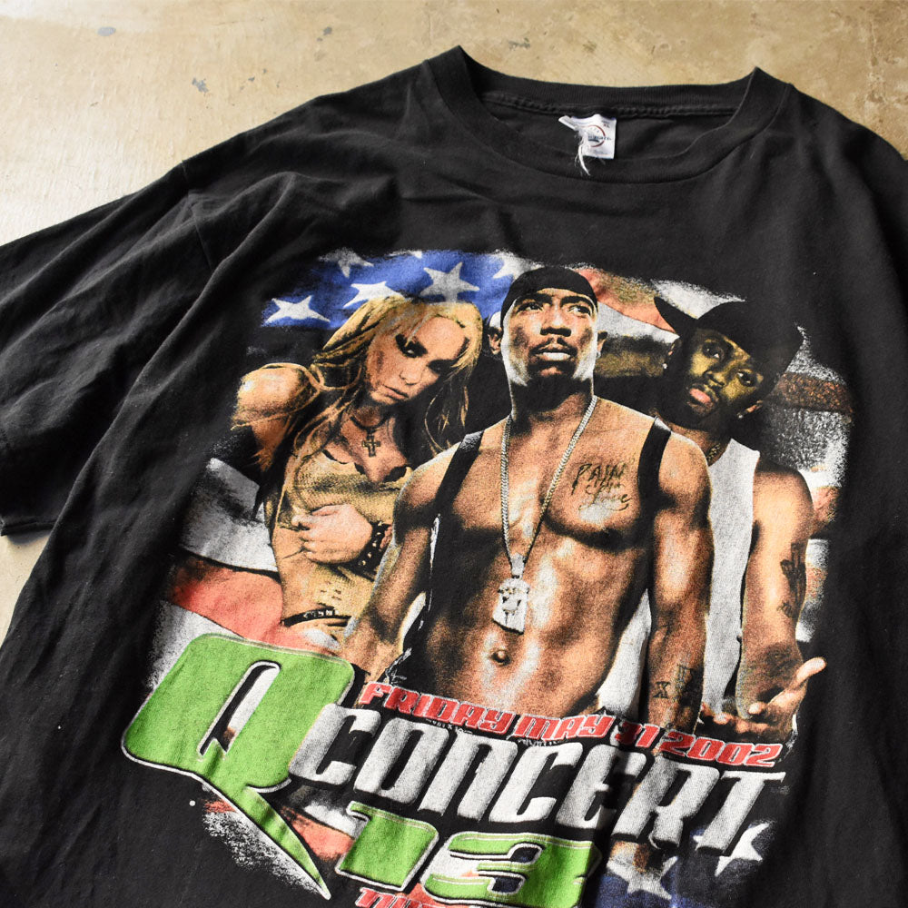 Y2K DELTA “Q Concert 13/NO DOUBT/Ja Rule/Shakira/P. Diddy etc...” フェス ロック Tシャツ 250912H