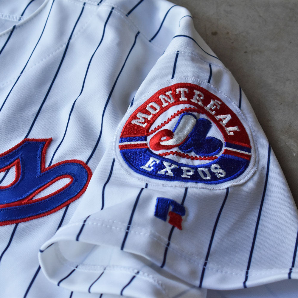 90’s RUSSEL ATHLETIC “MLB Montreal Expos ＃19” ベースボールシャツ USA製 240723