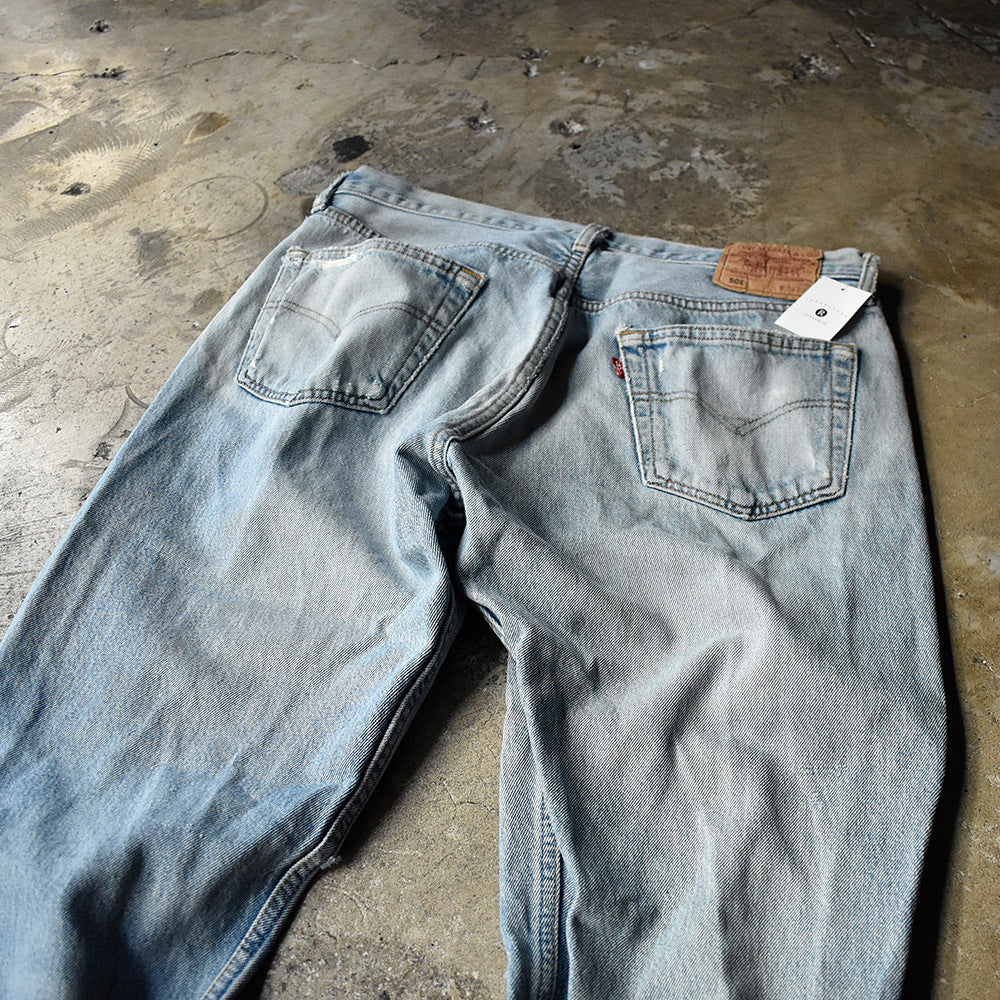 ダメージ！ Levi's 501 デニムパンツ Euro製 240108H