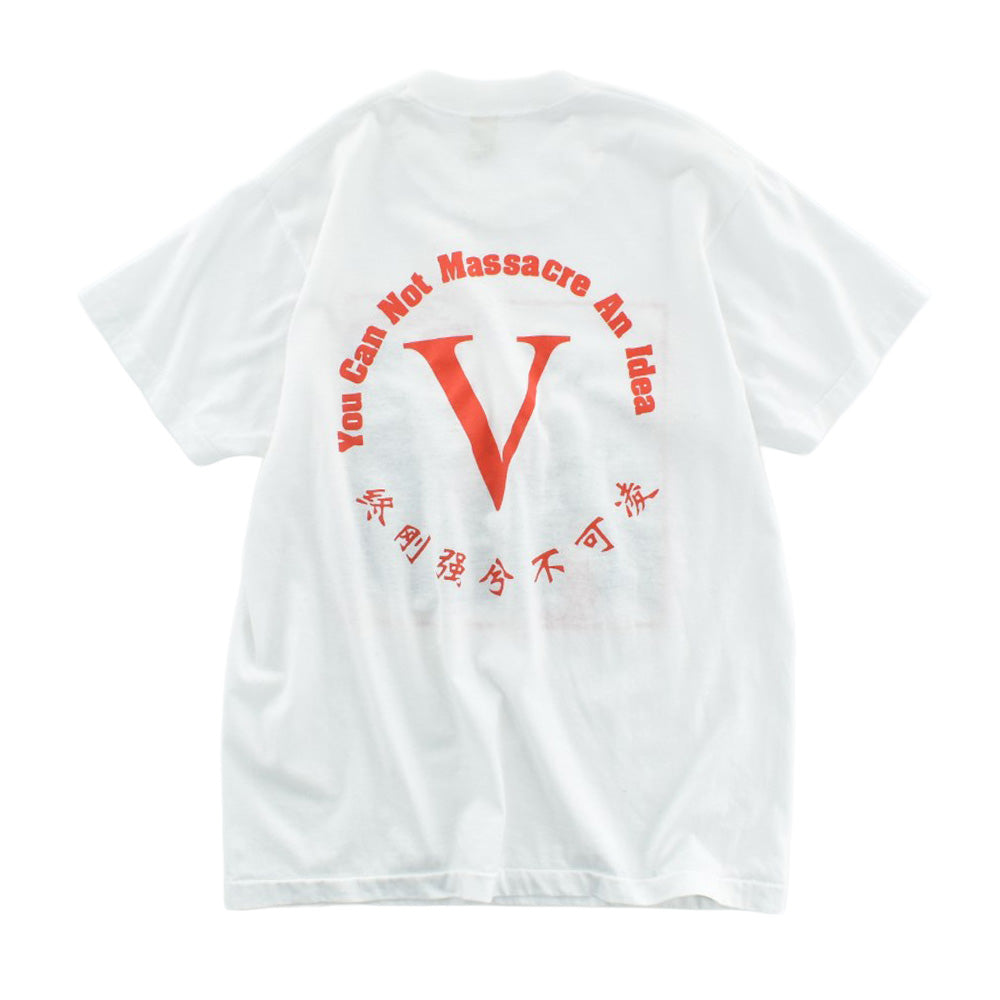 80's 天安門事件 "TANK MAN" Tシャツ 260331H
