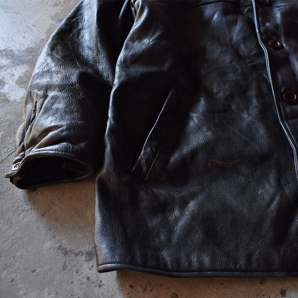 90’s WEATHERPROOF レザージャケット カーコート 231206H