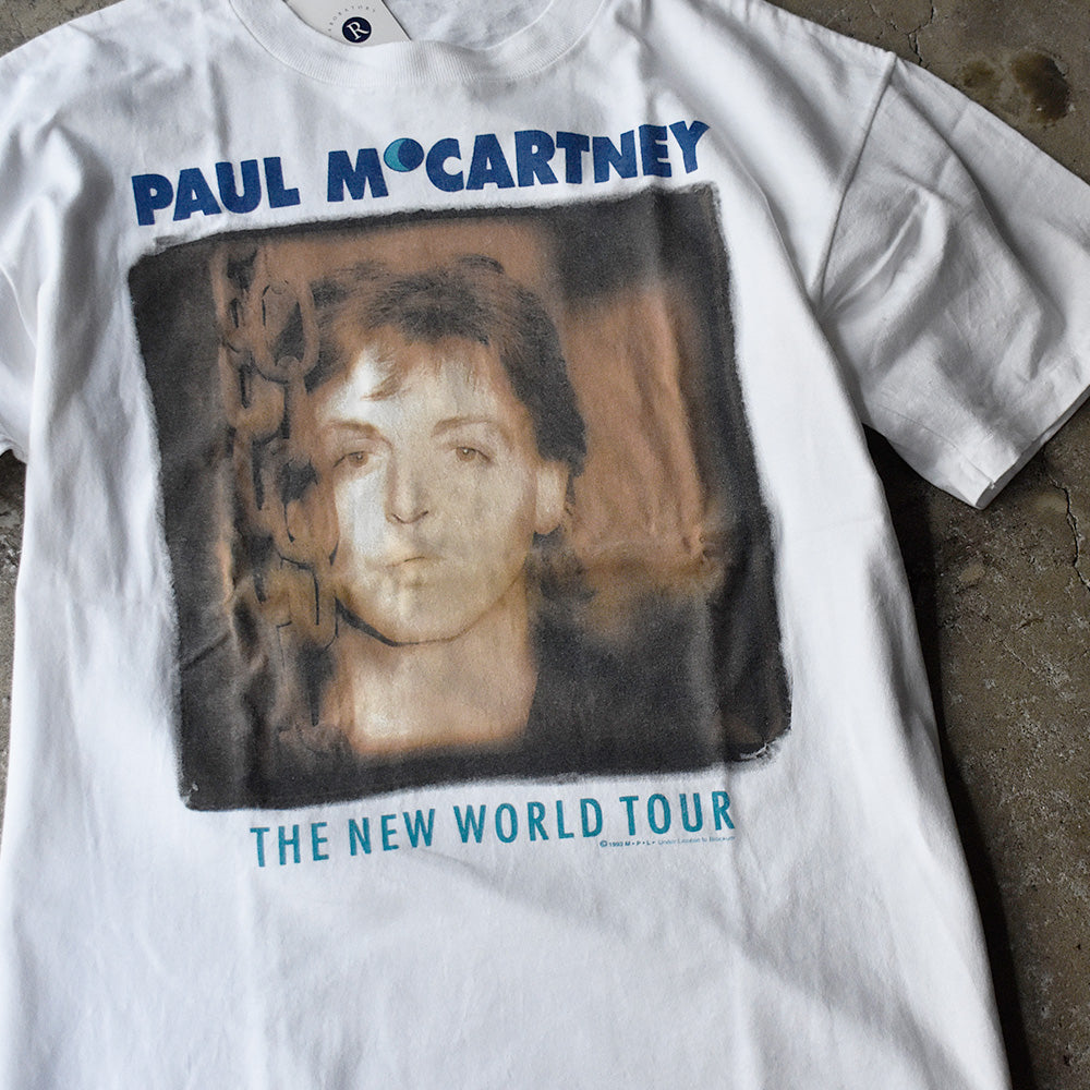 ☕新品L PaulRodgers WorldTour'97 オフィシャルTシャツ 90's Paul McCartney “The New World Tour” Tシャツ 250609H – LABORATORY®