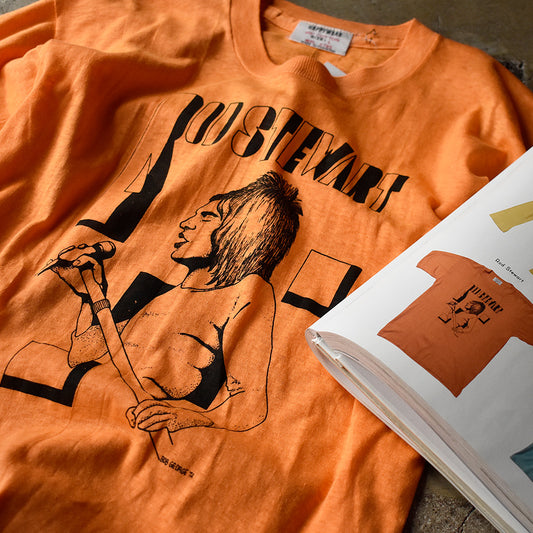 70's デッドストック! Rod Stewart “Every Picture Tells a Story” Tシャツ 【Couleurshirt掲載】 241019HY33