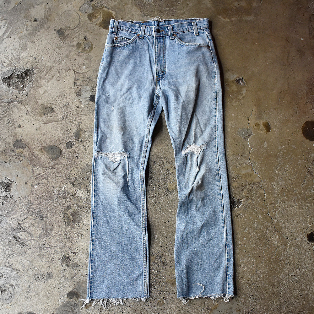 90's ダメージ！ Levi's 517 ブーツカット デニムパンツ USA製 250815H