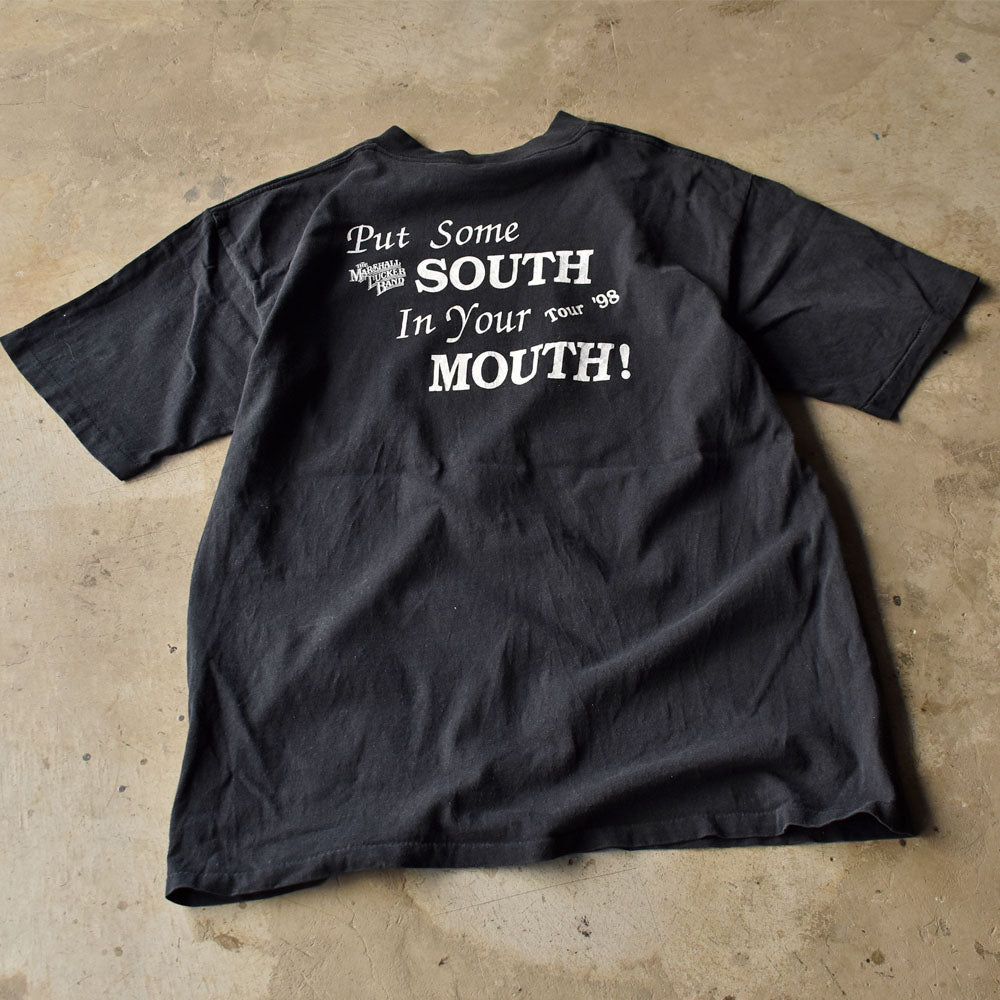 80’s THE MARSHALL TUCKER BAND “Put Some South In Your Mouth Tour ’98” バンドTシャツ USA製 240510