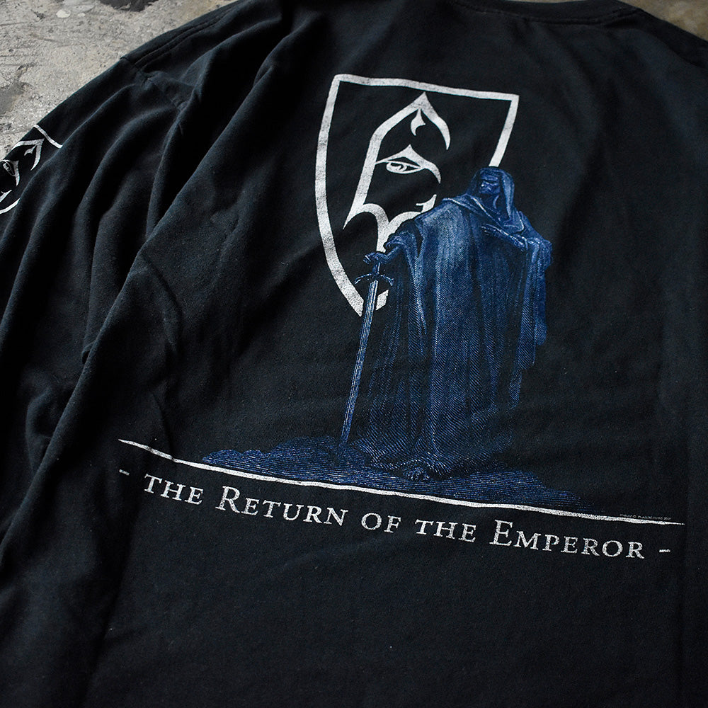 Y2K Emperor "The Return of the Emperor" ロングスリーブ ロック Tシャツ 250812HT62