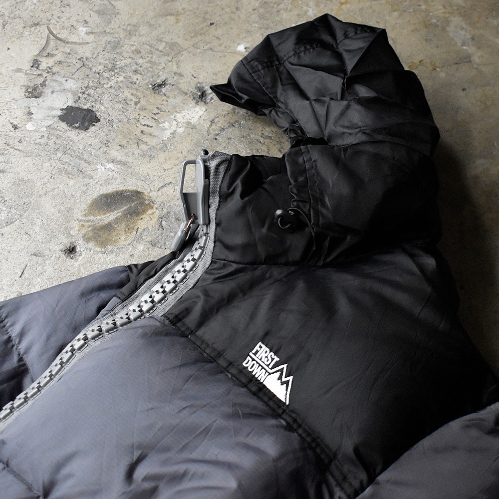 90's FIRST DOWN “BIG Zipper！” ダウンジャケット 231211H