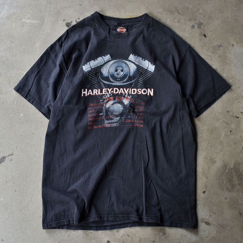 90's　Harley-Davidson/ハーレー・ダビッドソン "OHIO" Tシャツ　USA製　230524