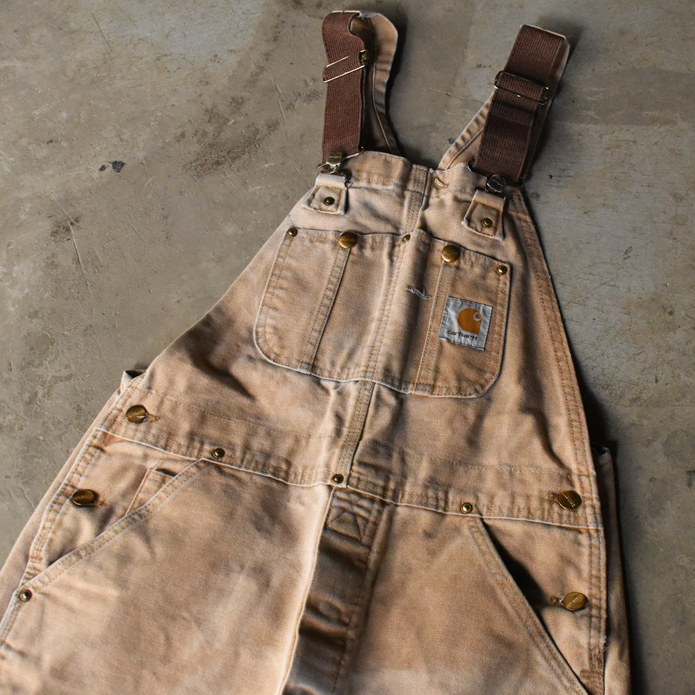 Y2K Carhartt ダブルニー！ サイドジップ ダック オーバーオール USA製 240521