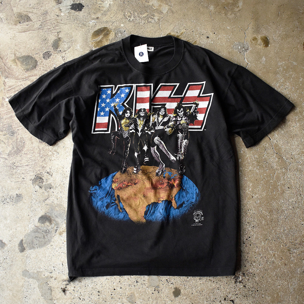 90's KISS “Alive/Worldwide” Tour 1996 ロック Tシャツ 250721H