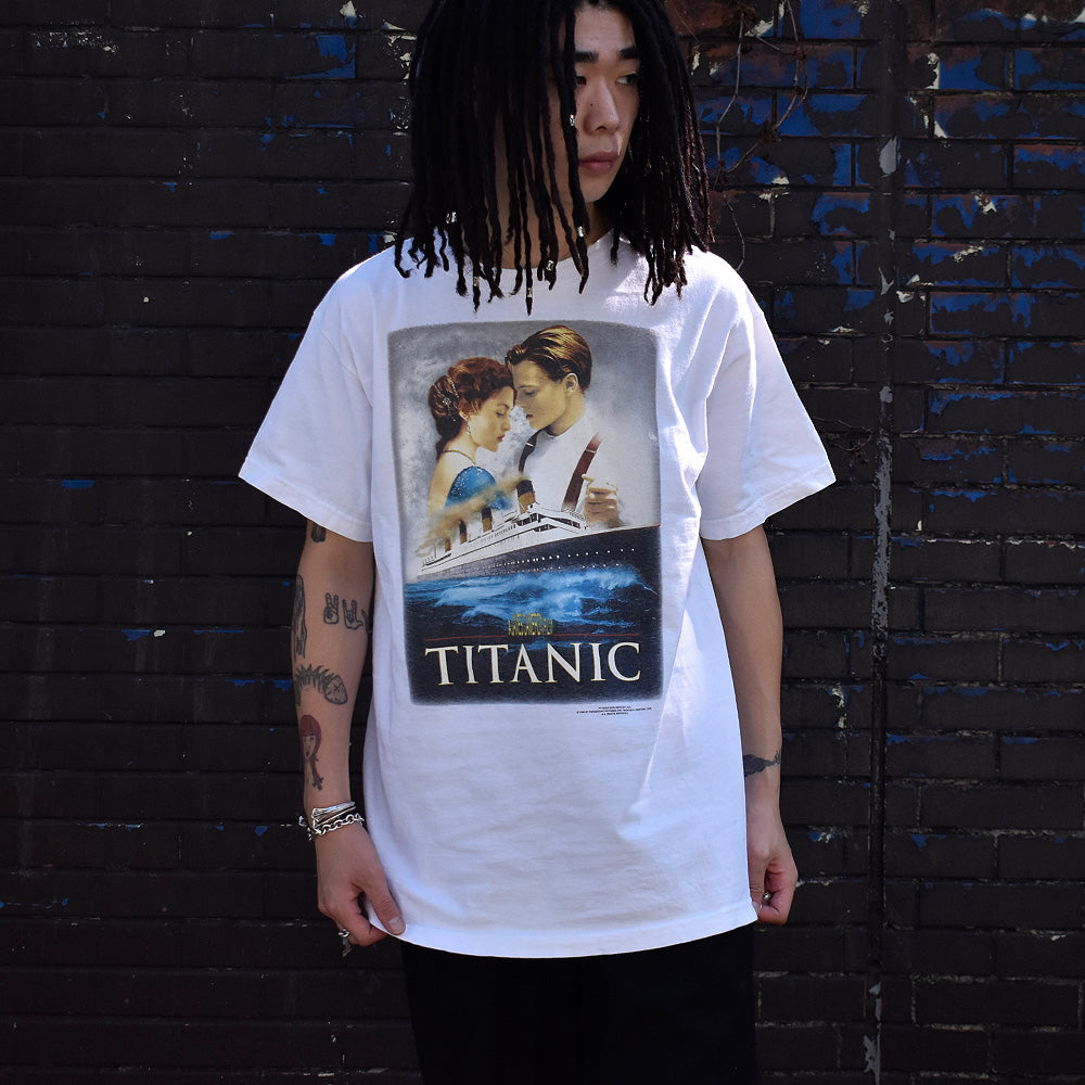 90's STANLEY DESANTIS “TITANIC” movie Tシャツ USA製 231014H ...
