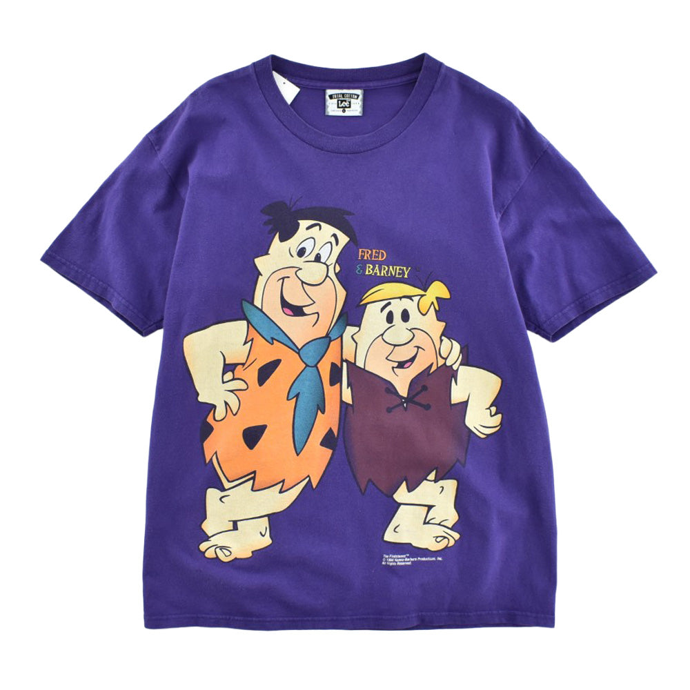 90’s The Flintstones “FRED & BARNEY” キャラクターTシャツ 260526H