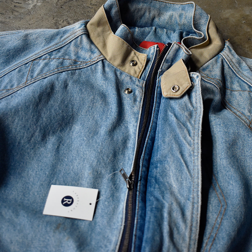 90's レア！ Levi's “Silver Tab” 75470-0591 チンストラップ付き デニムジャケット 240113H