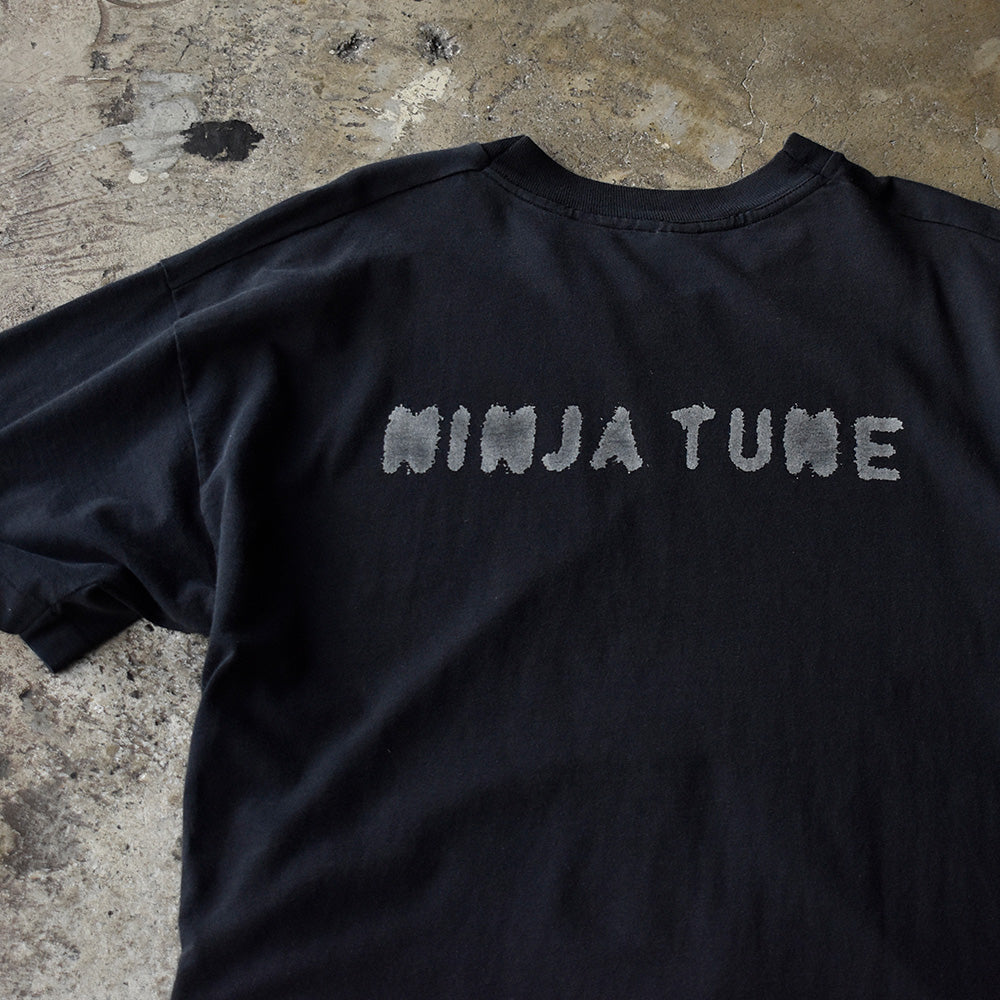 ニンジャ・チューン 忍者ロゴ eye Tシャツ 90年代 スクリーンスターズ XL シングルステッチ ヴィンテージ