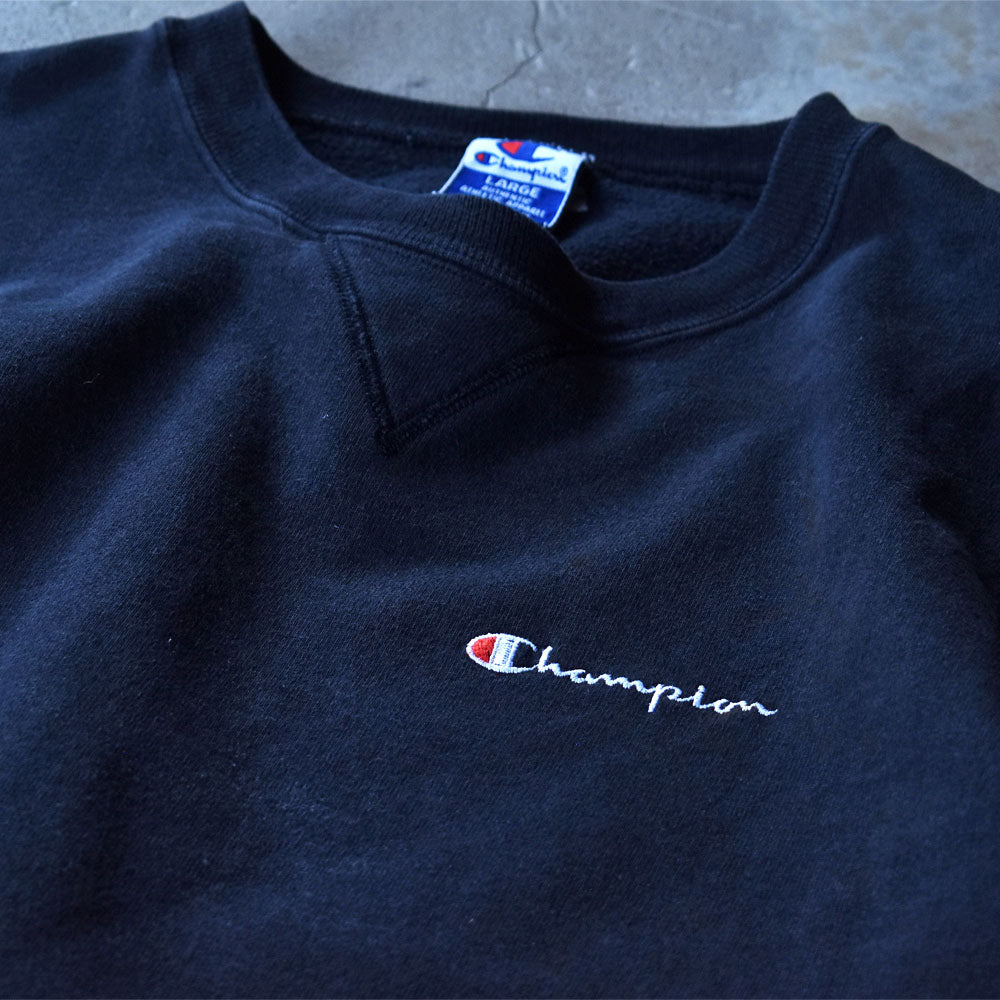 90's Champion 刺繡ロゴ スウェット 240109