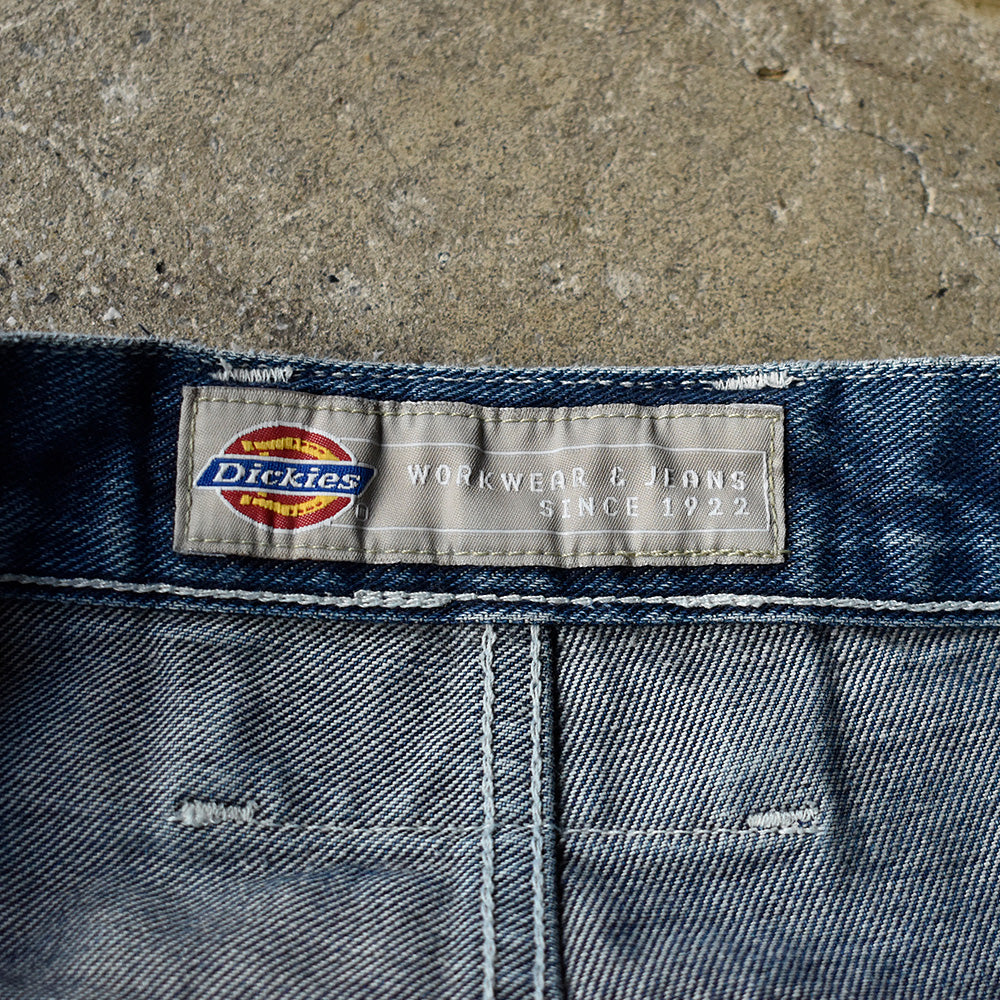 90's～ Dickies Big刺繍ロゴ！ デニムワークパンツ 250113H