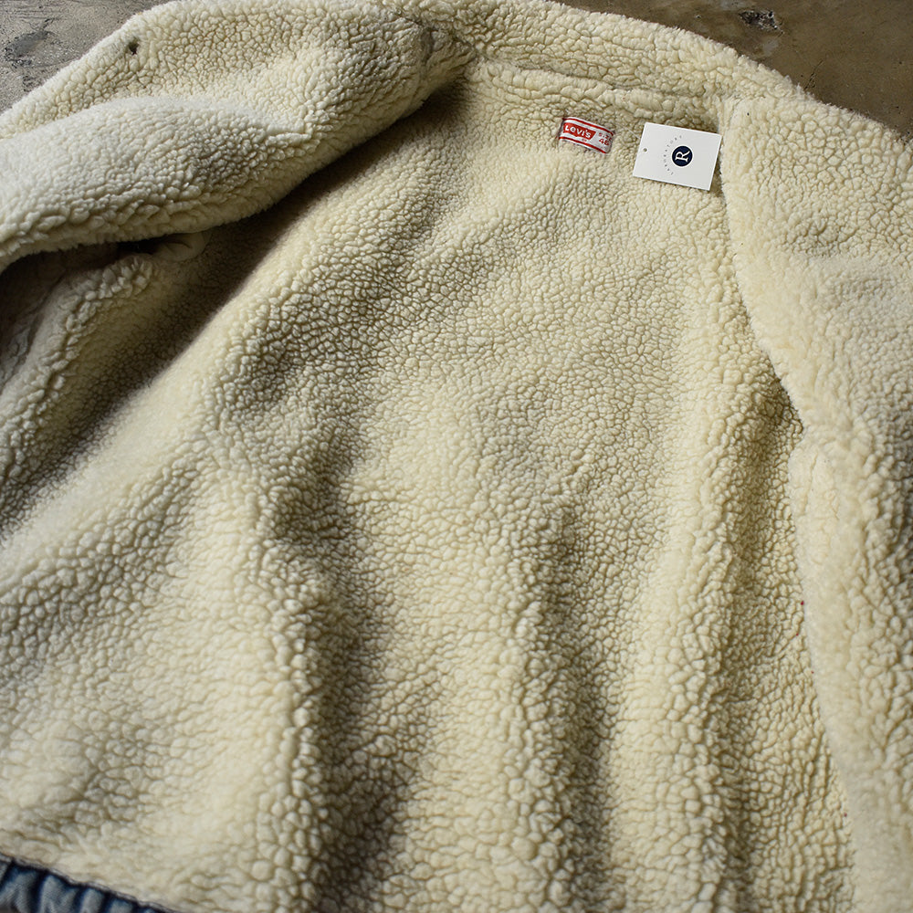 70's～ Levi's 71605 ロング丈！ デニムボアジャケット 250122H