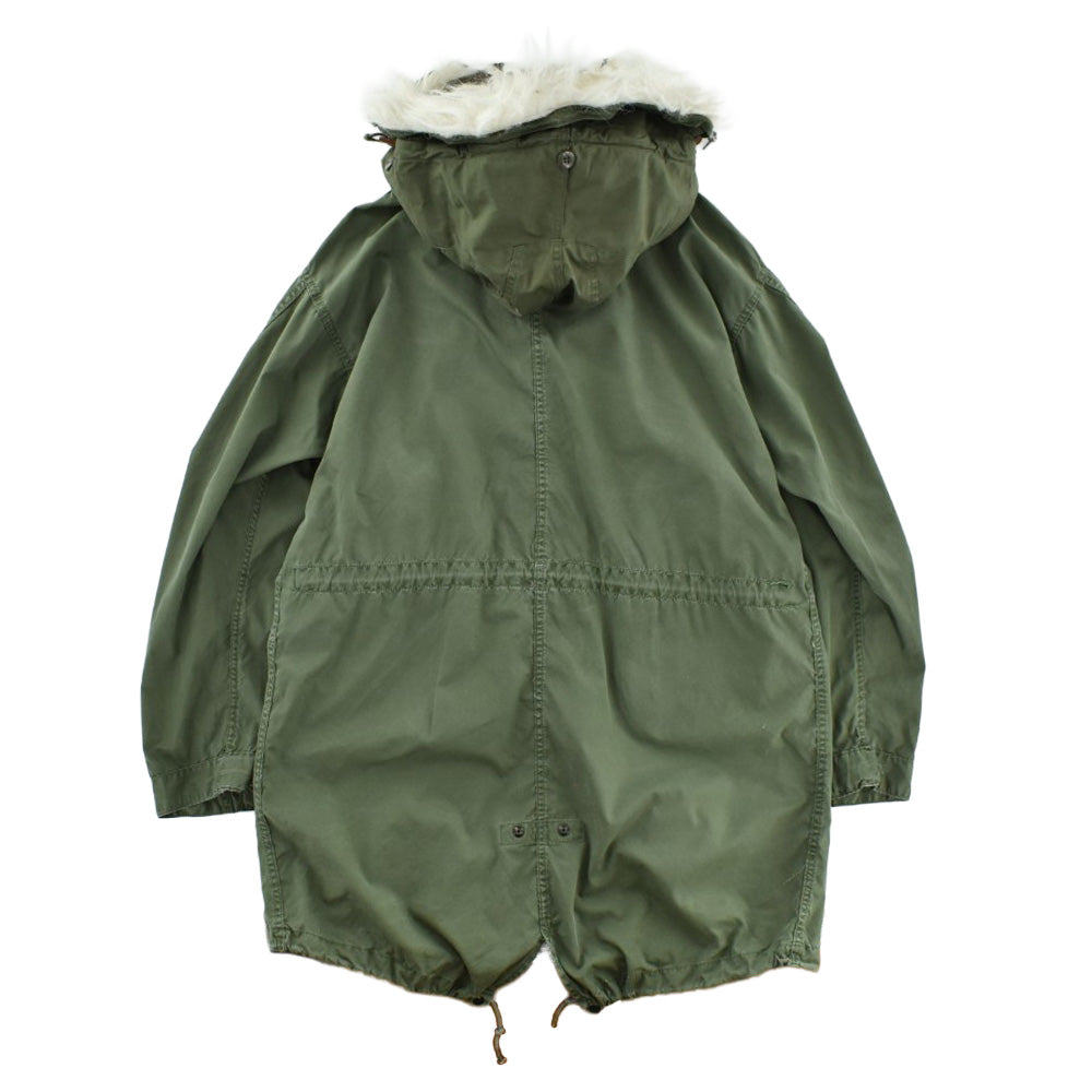 70's U.S.ARMY M-65 フィッシュテール モッズコート フード付き 260109H