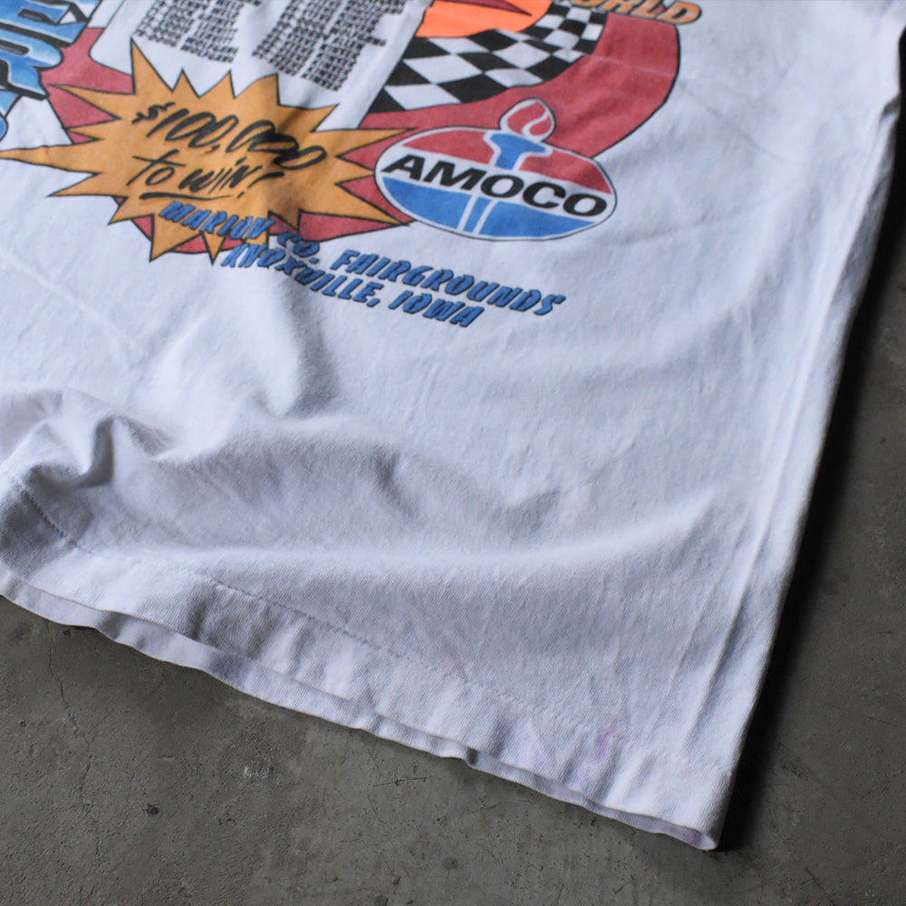 90’s “1996 Knoxville Nationals” 両面プリント レーシング Tシャツ USA製 240716