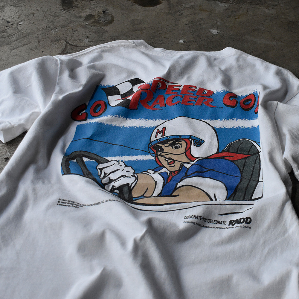 マッハGoGoGo スピードレーサー 三船剛 プリント Tシャツ 1997年 USA製 ヴィンテージ