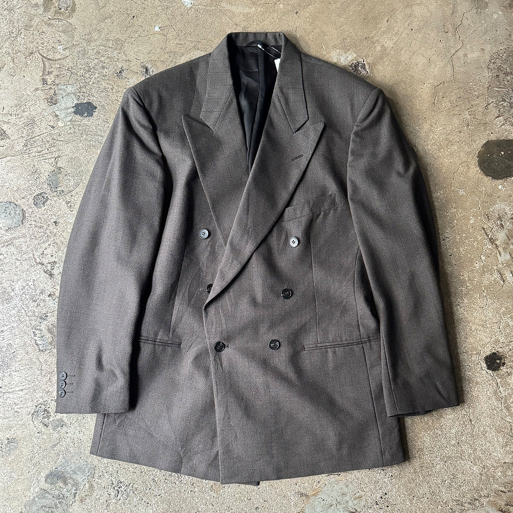 90's big size！ pierre cardin ダブル テーラードジャケット USA製 240330H