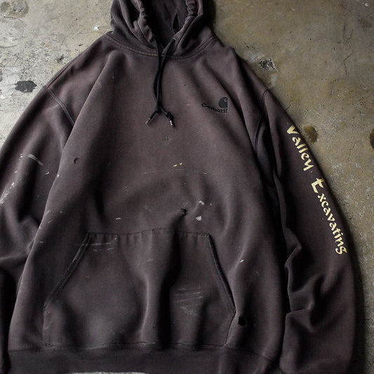 Y2K Carhartt 企業ロゴ入り ペンキ パーカー 250427H